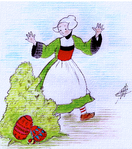 Bécassine et les sucreries...