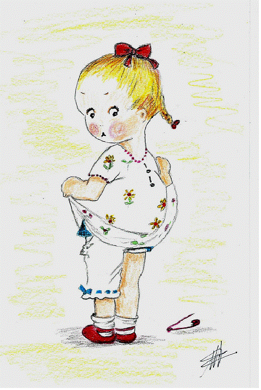 La fille avec une seule jambe à sa culotte... wallpaper 2