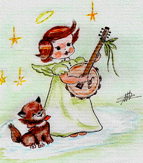 L'angelot et le chat…